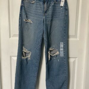 Old Navy Distressed High Rise Women's Jeans